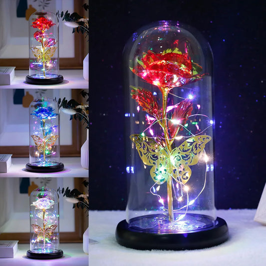 Light Artificial Galaxy Rose