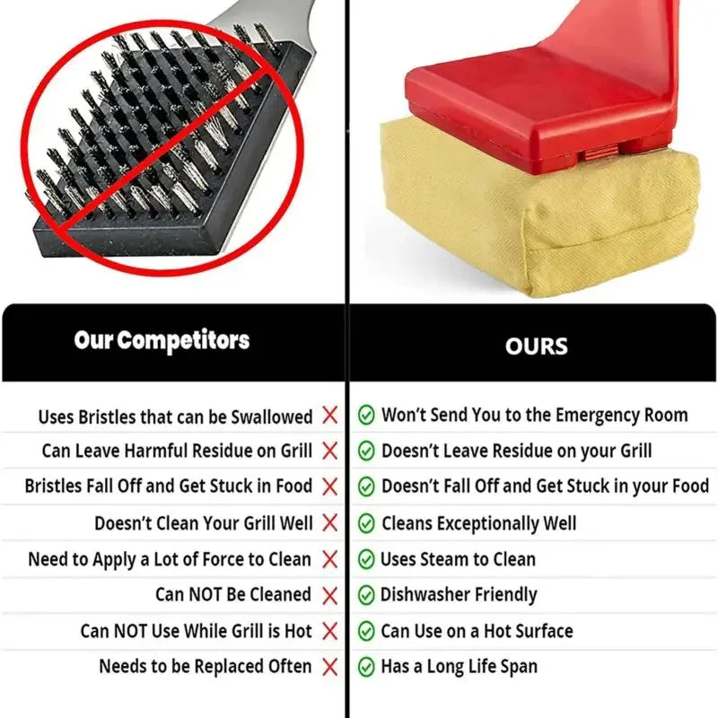 Bristle-Free Grill Brush