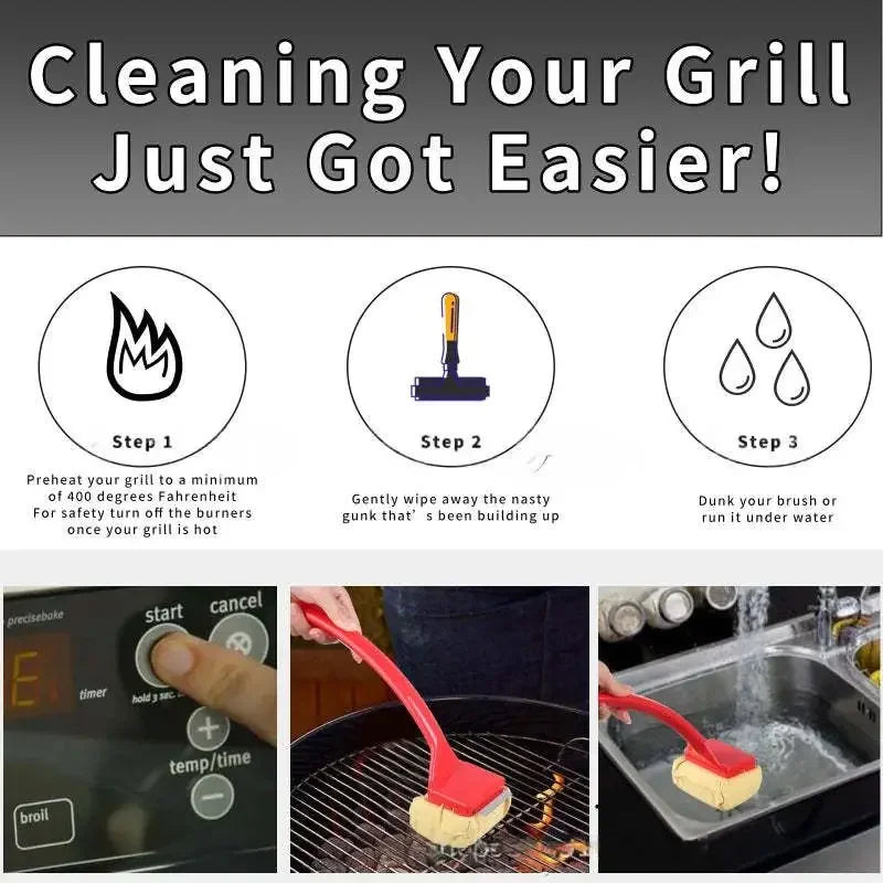 Bristle-Free Grill Brush